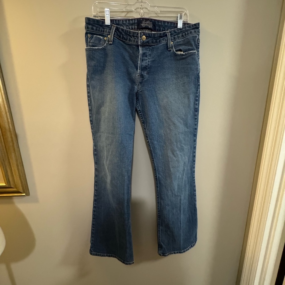 Levi's Blue Boot Cut Jeans Classic Denim